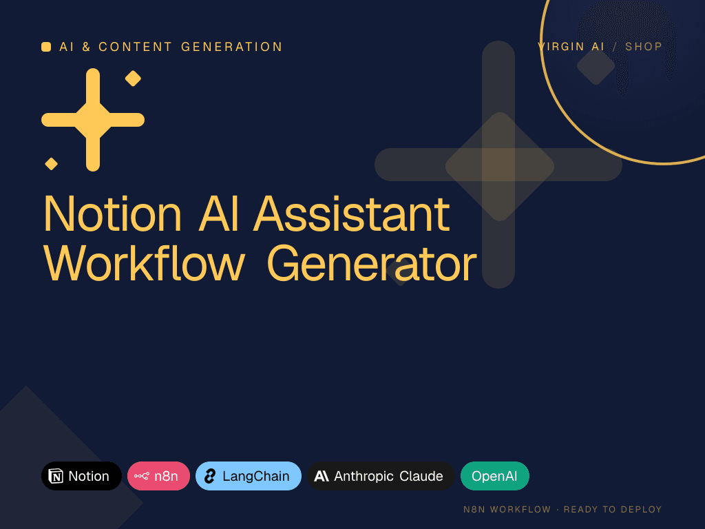 Notion AI Assistant Workflow Generator