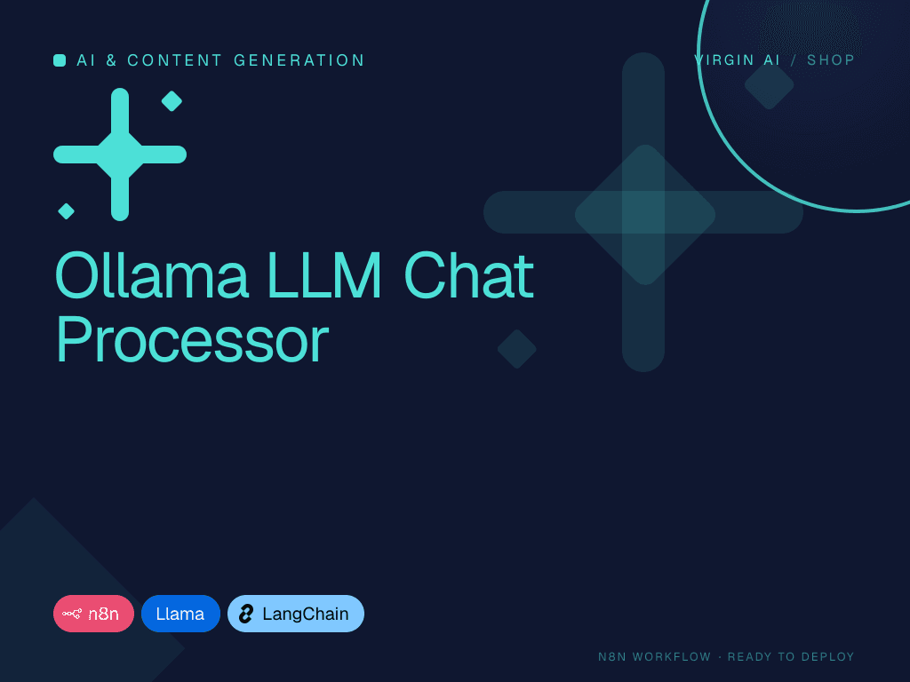 Ollama LLM Chat Processor