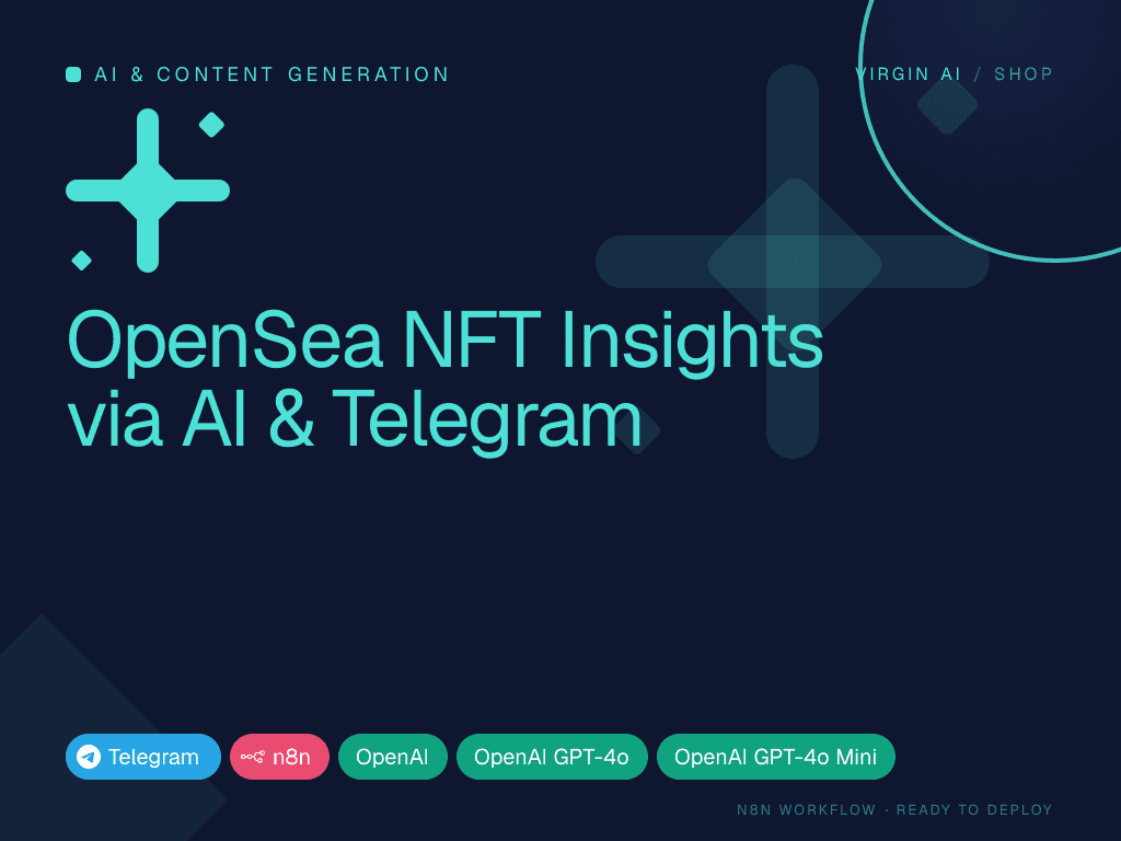 OpenSea NFT Insights via AI & Telegram