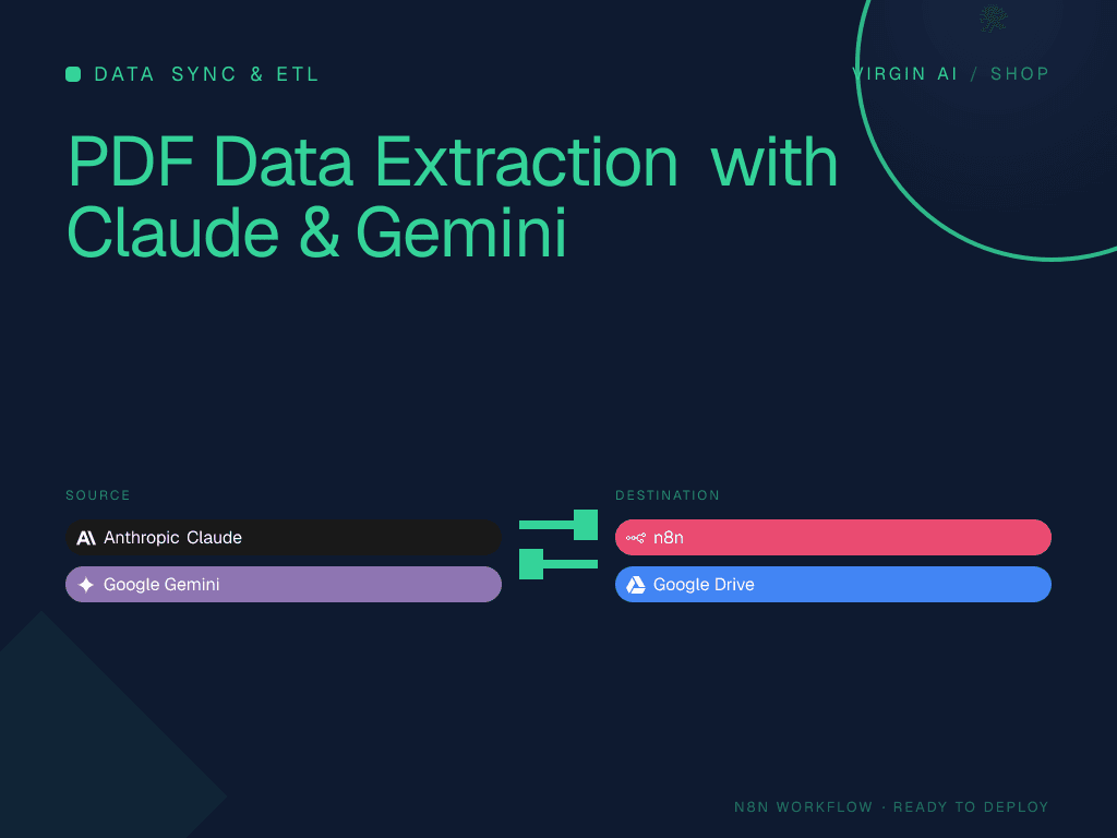 PDF Data Extraction with Claude & Gemini