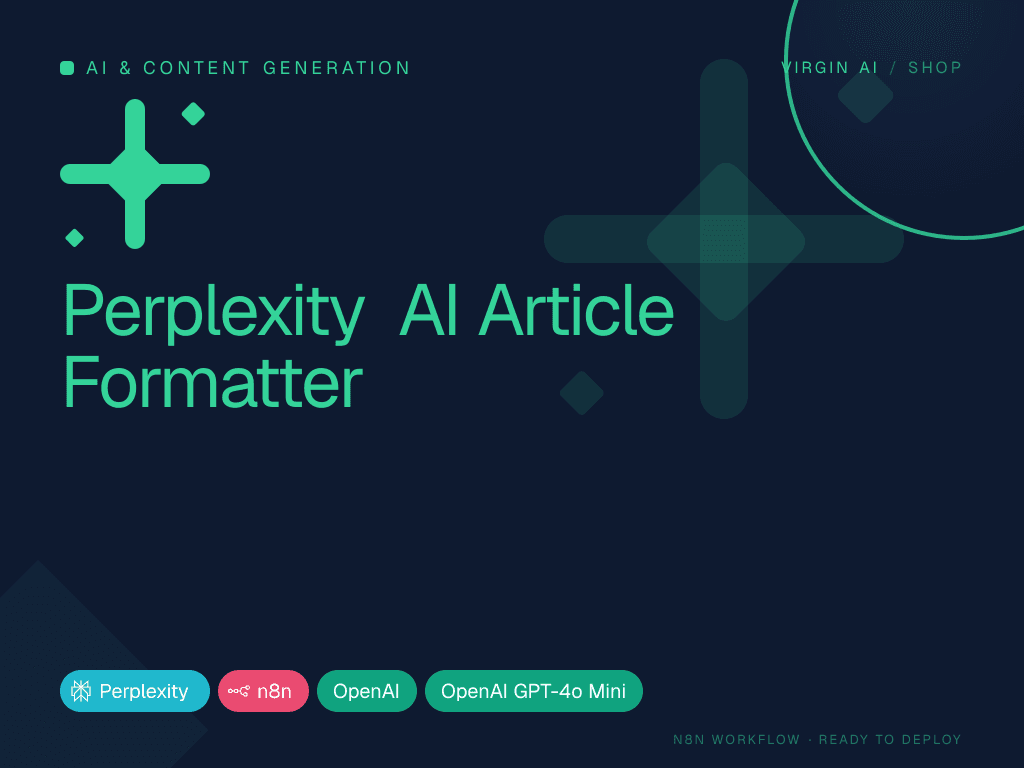 Perplexity AI Article Formatter