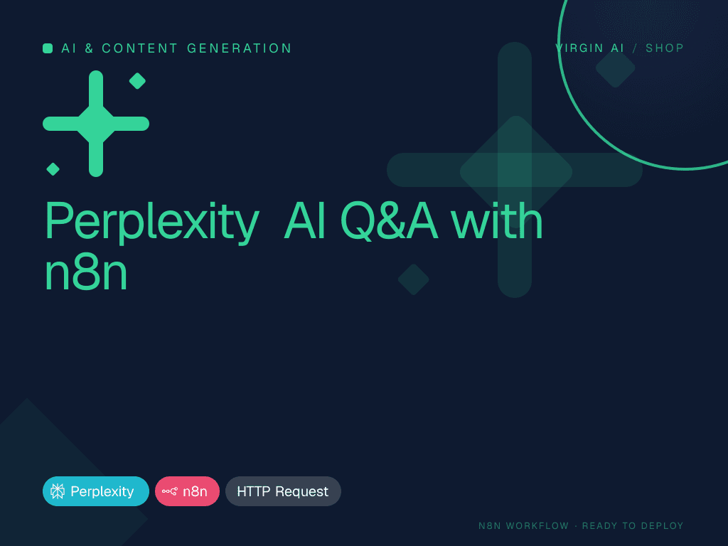 Perplexity AI Q&A with n8n