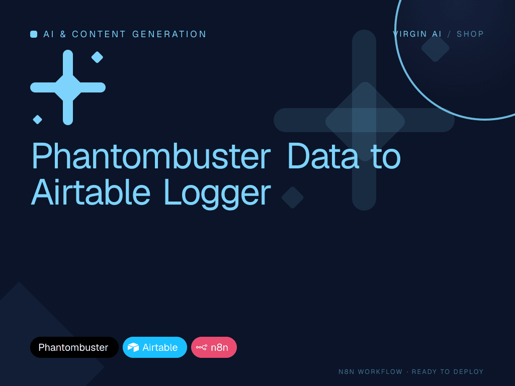 Phantombuster Data to Airtable Logger
