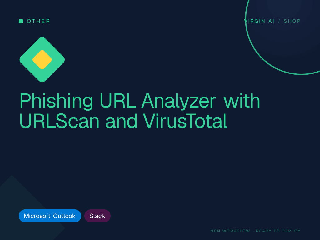 Phishing URL Analyzer with URLScan and VirusTotal