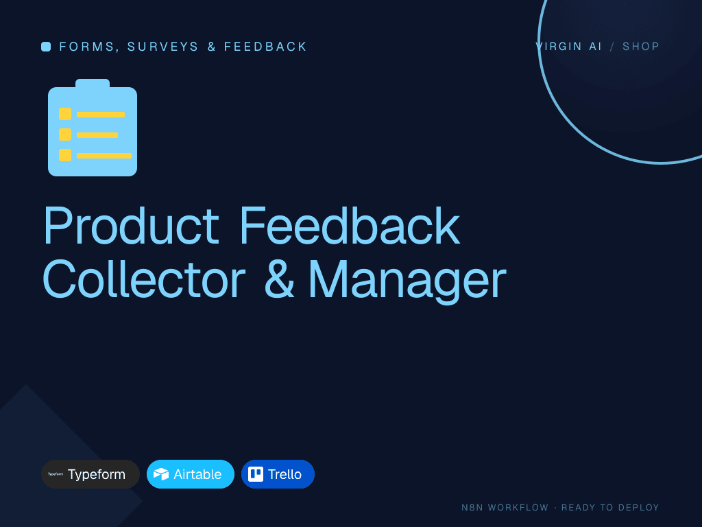 Product Feedback Collector & Manager