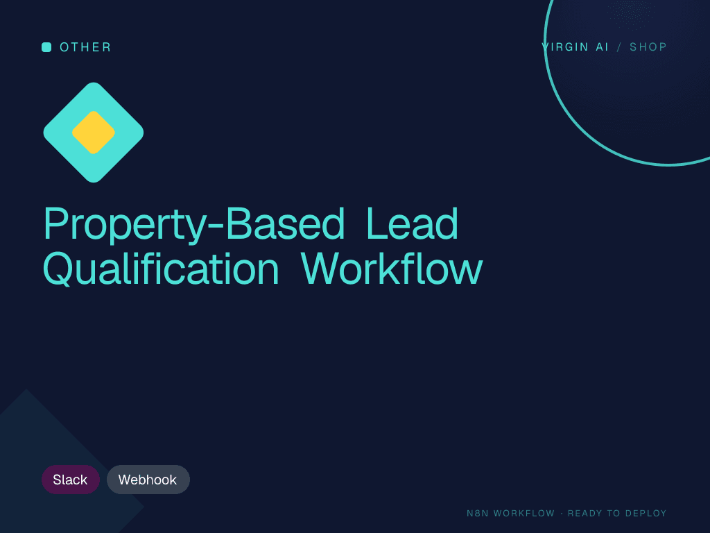 Property-Based Lead Qualification Workflow