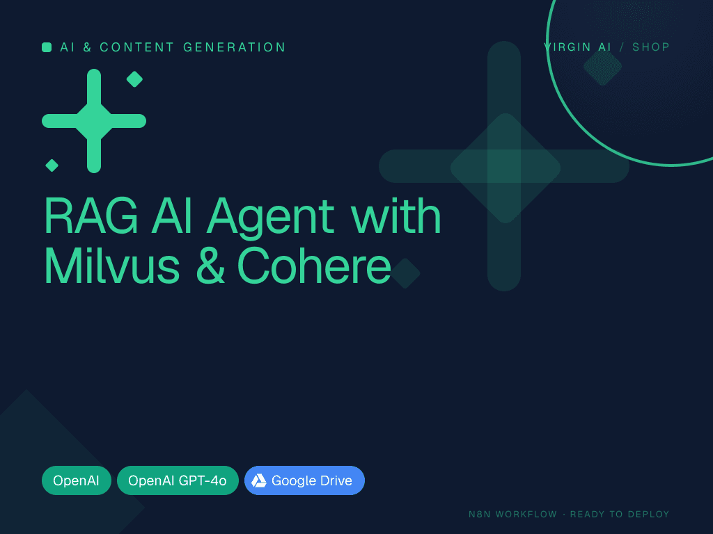 RAG AI Agent with Milvus & Cohere