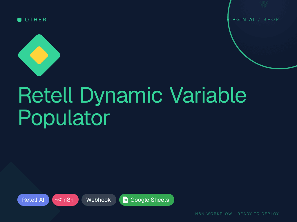 Retell Dynamic Variable Populator