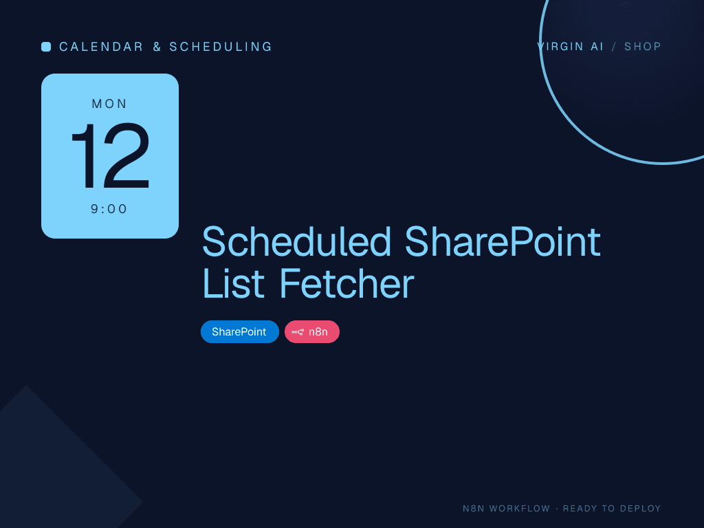 Scheduled SharePoint List Fetcher