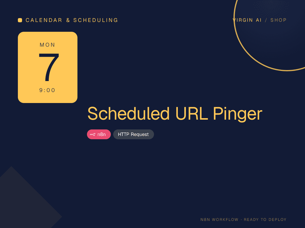 Scheduled URL Pinger