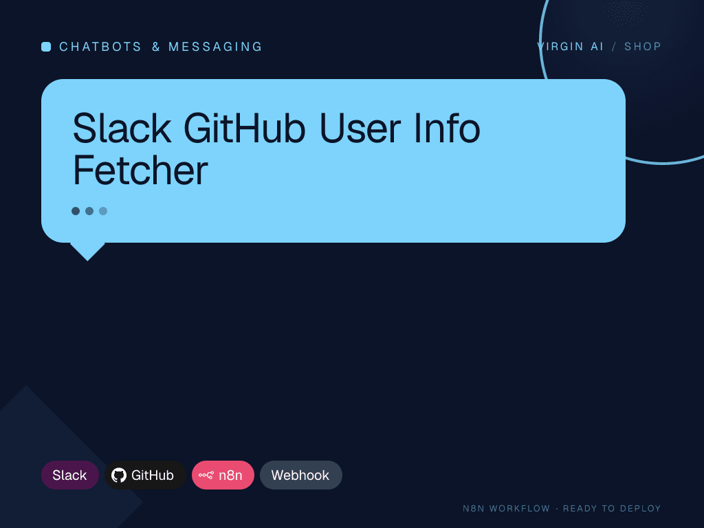 Slack GitHub User Info Fetcher
