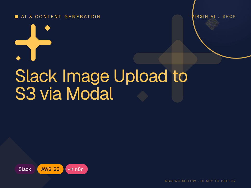 Slack Image Upload to S3 via Modal