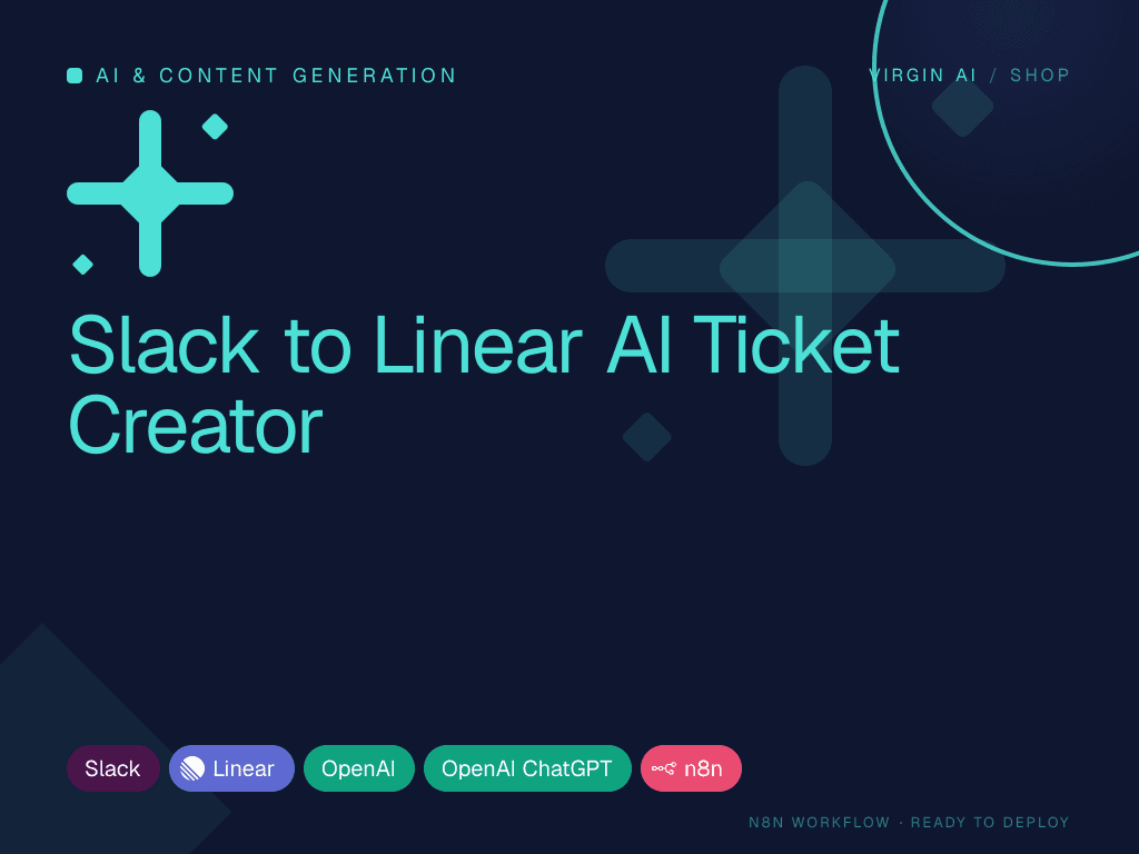 Slack to Linear AI Ticket Creator