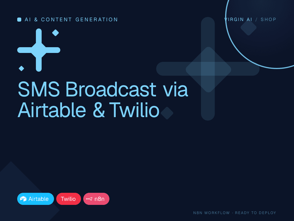 SMS Broadcast via Airtable & Twilio