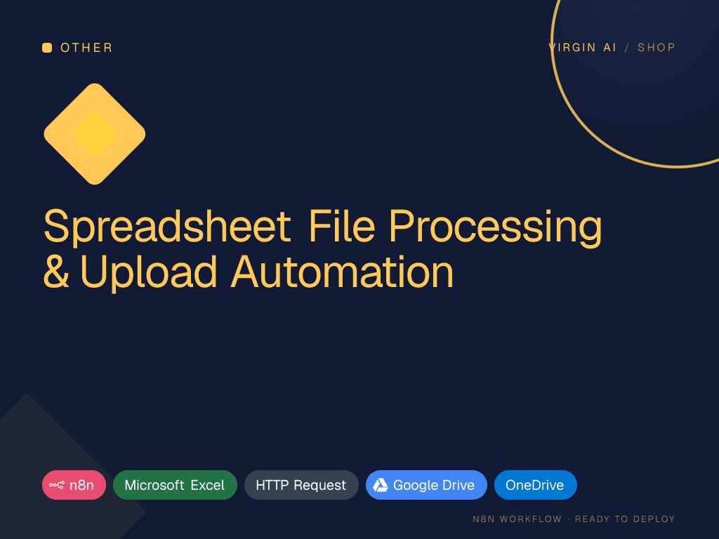 Spreadsheet File Processing & Upload Automation