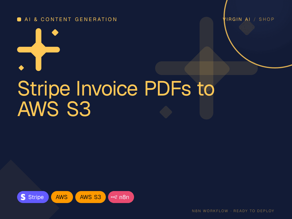 Stripe Invoice PDFs to AWS S3