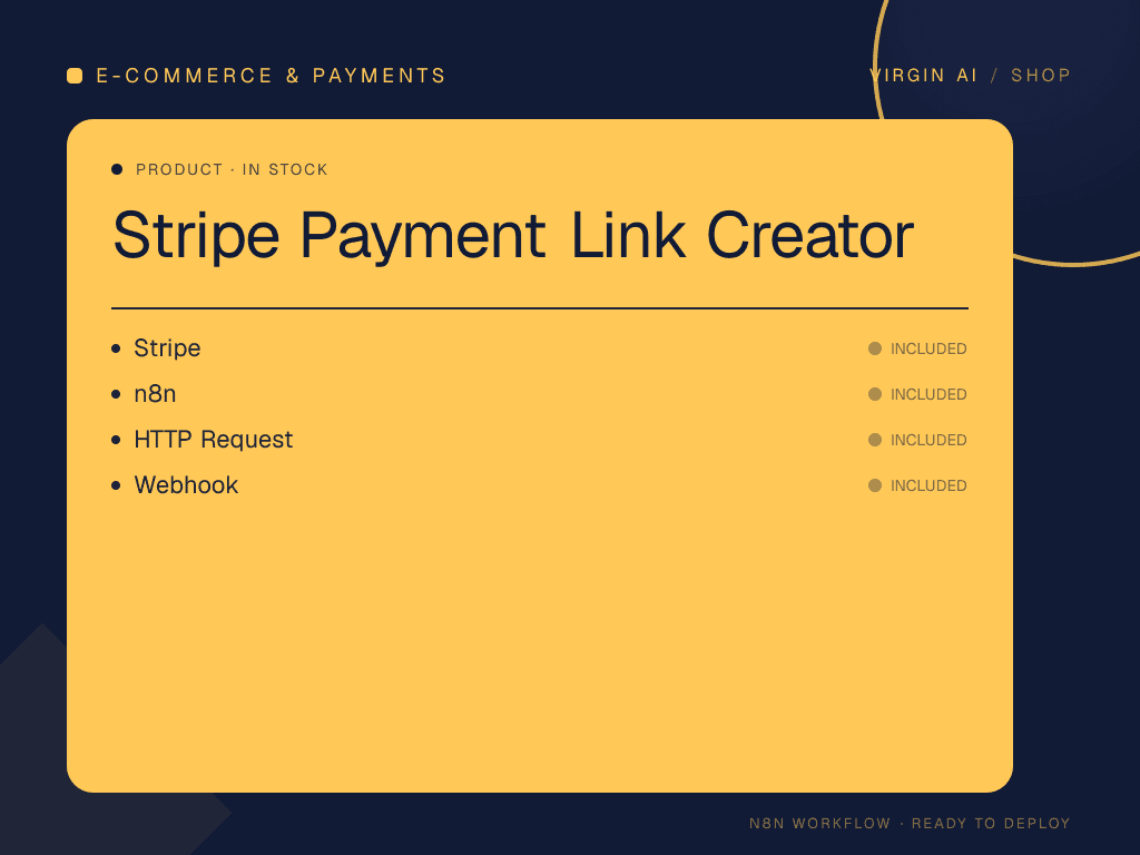 Stripe Payment Link Creator