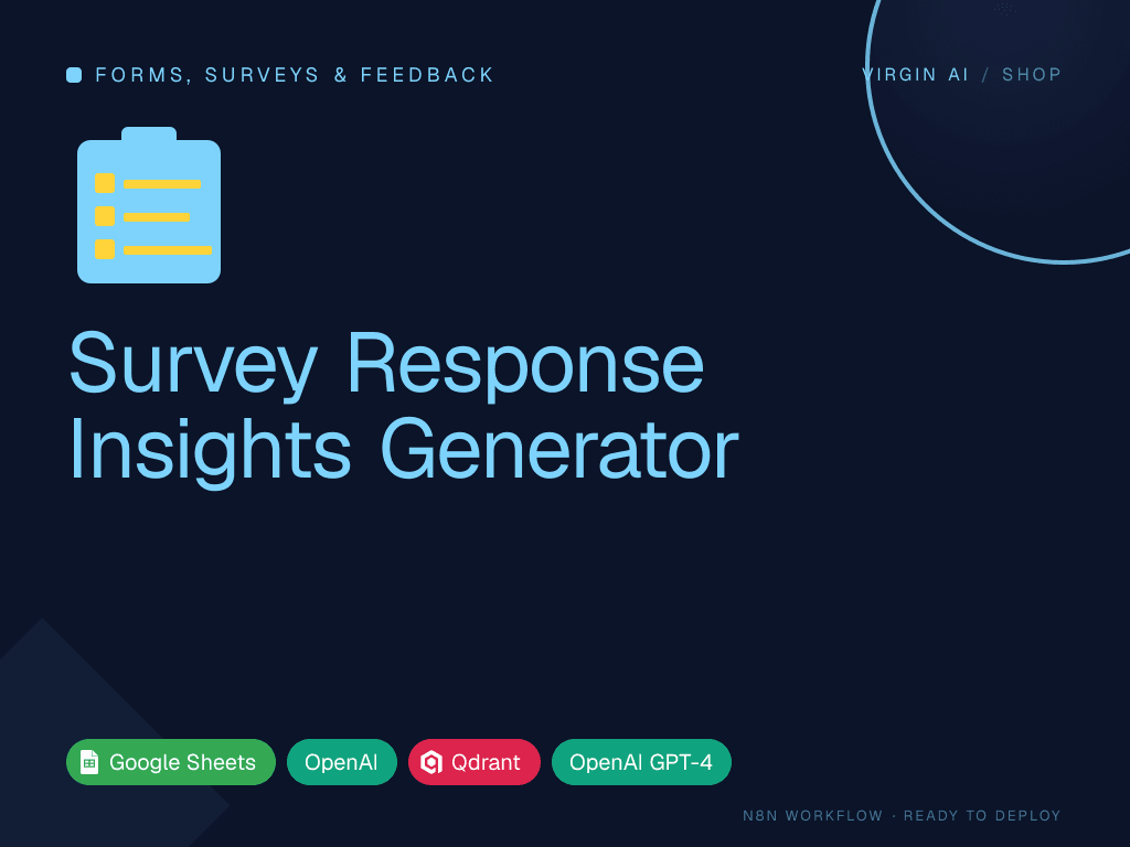 Survey Response Insights Generator