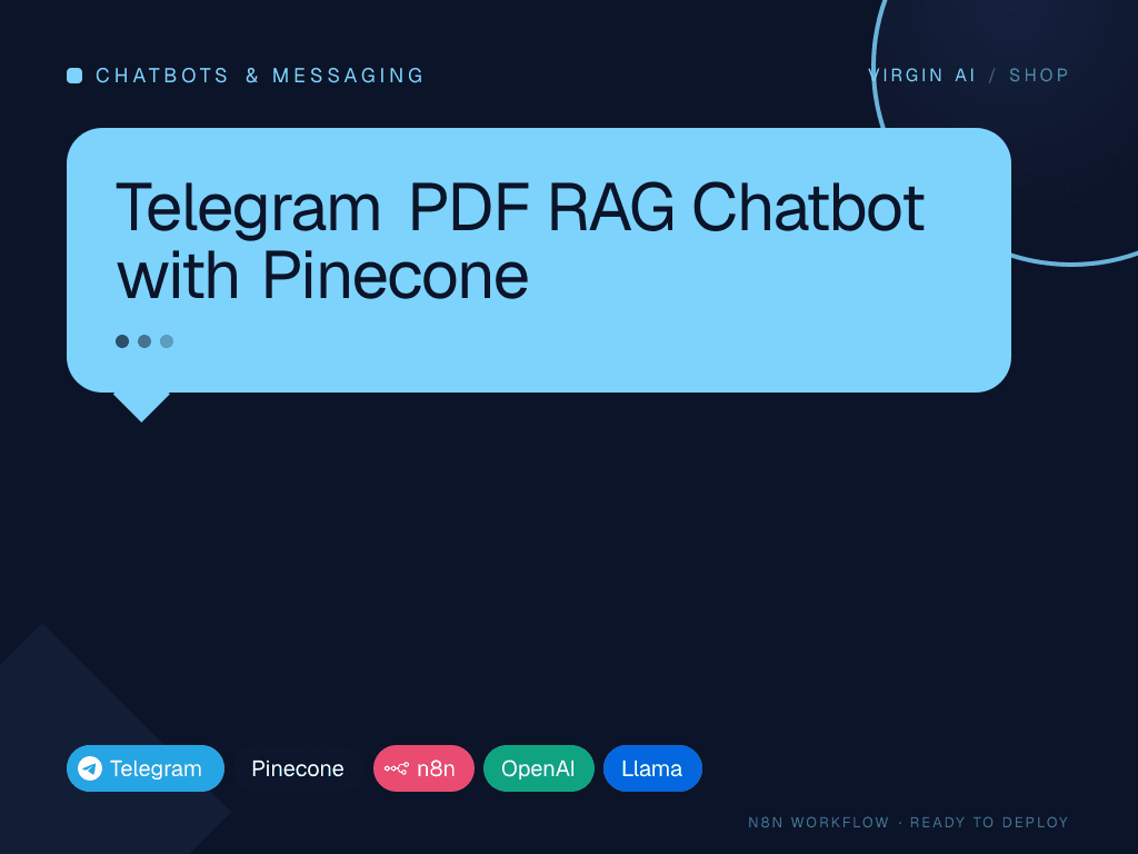 Telegram PDF RAG Chatbot with Pinecone