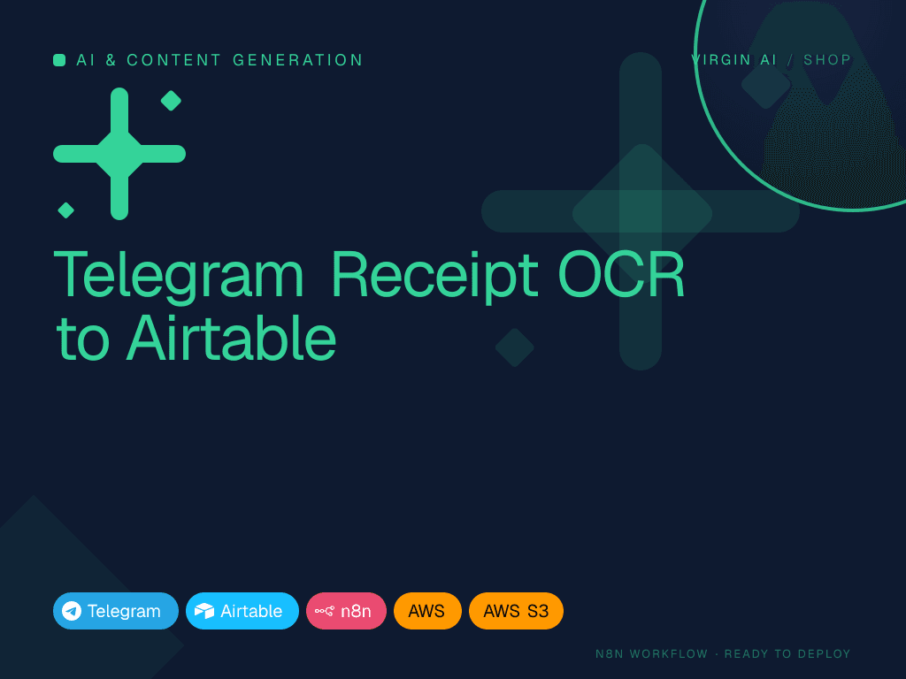 Telegram Receipt OCR to Airtable
