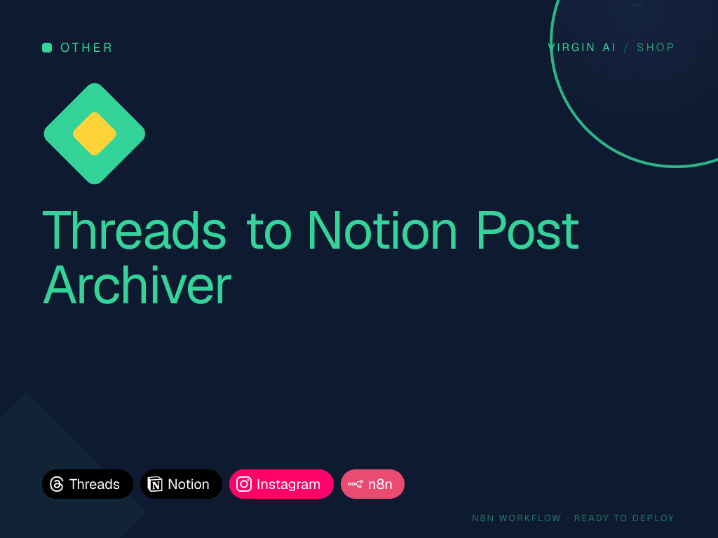 Threads to Notion Post Archiver