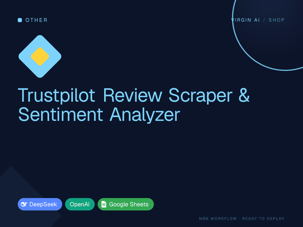 Trustpilot Review Scraper & Sentiment Analyzer