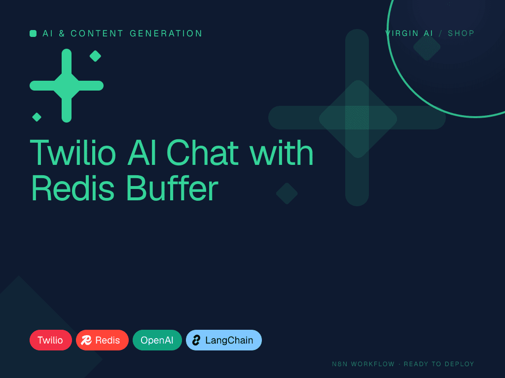 Twilio AI Chat with Redis Buffer