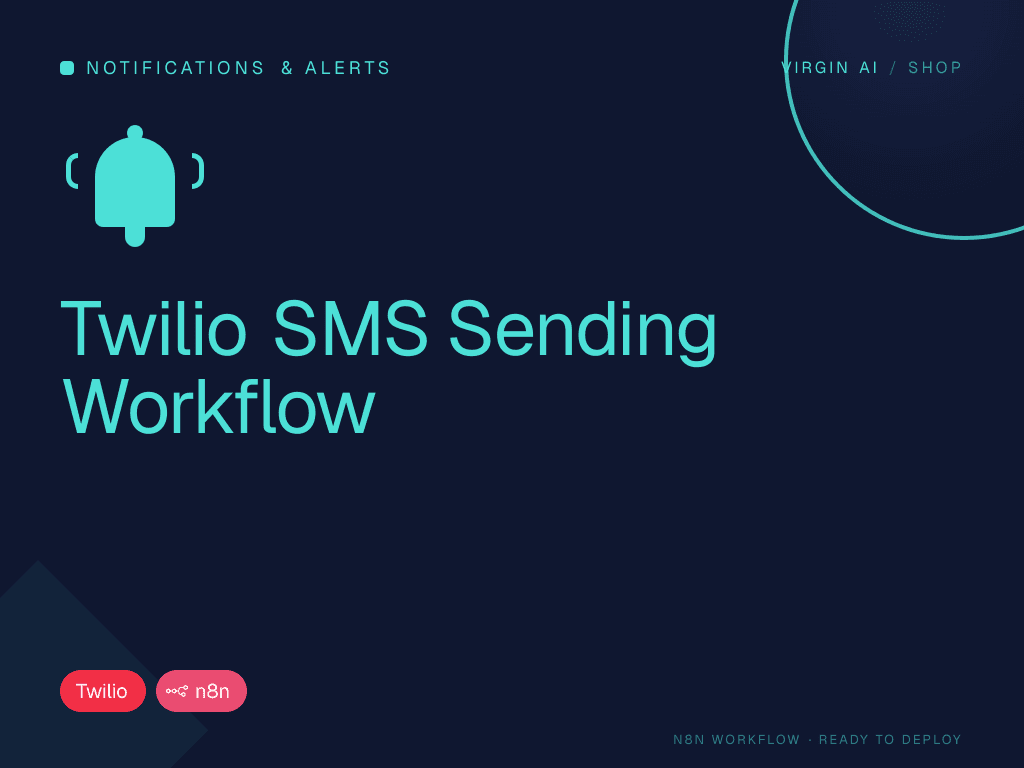 Twilio SMS Sending Workflow