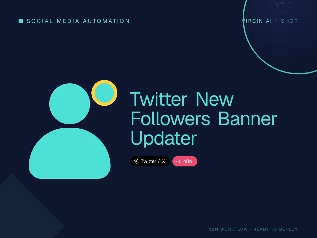 Twitter New Followers Banner Updater