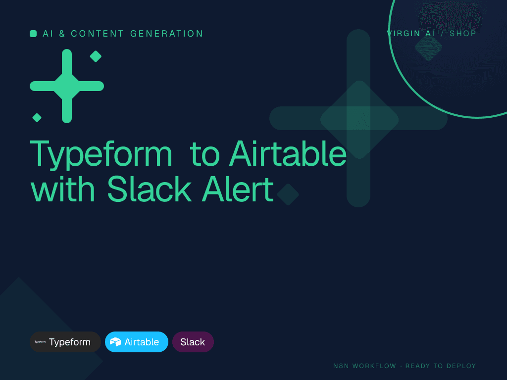 Typeform to Airtable with Slack Alert