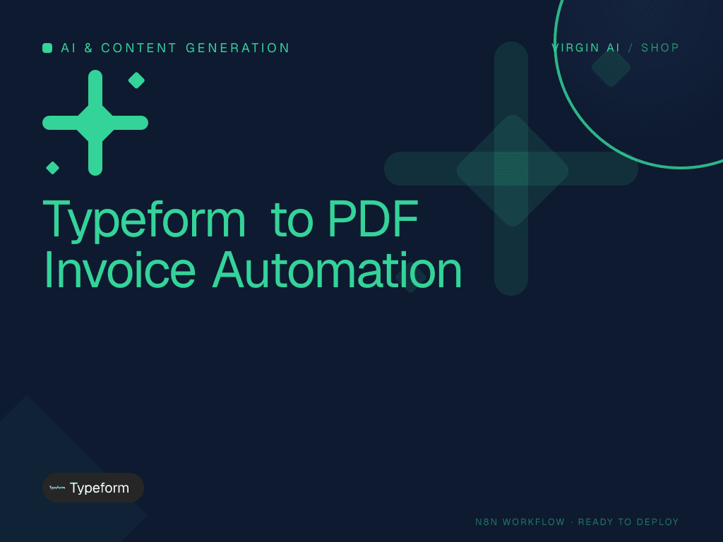 Typeform to PDF Invoice Automation