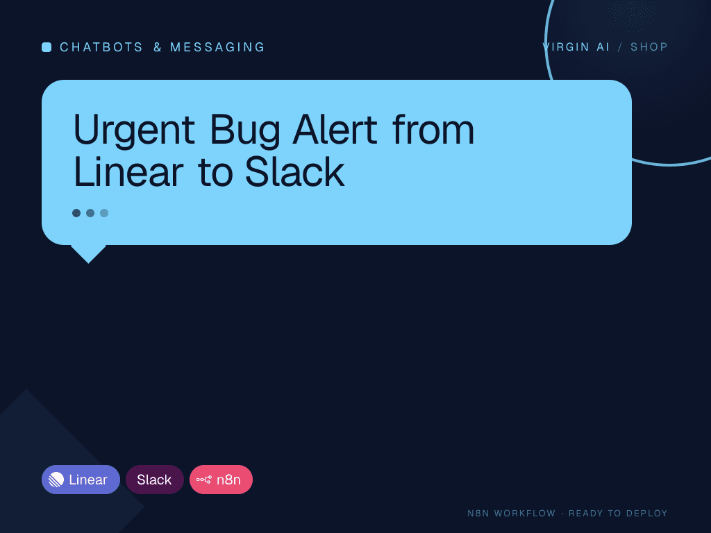 Urgent Bug Alert from Linear to Slack