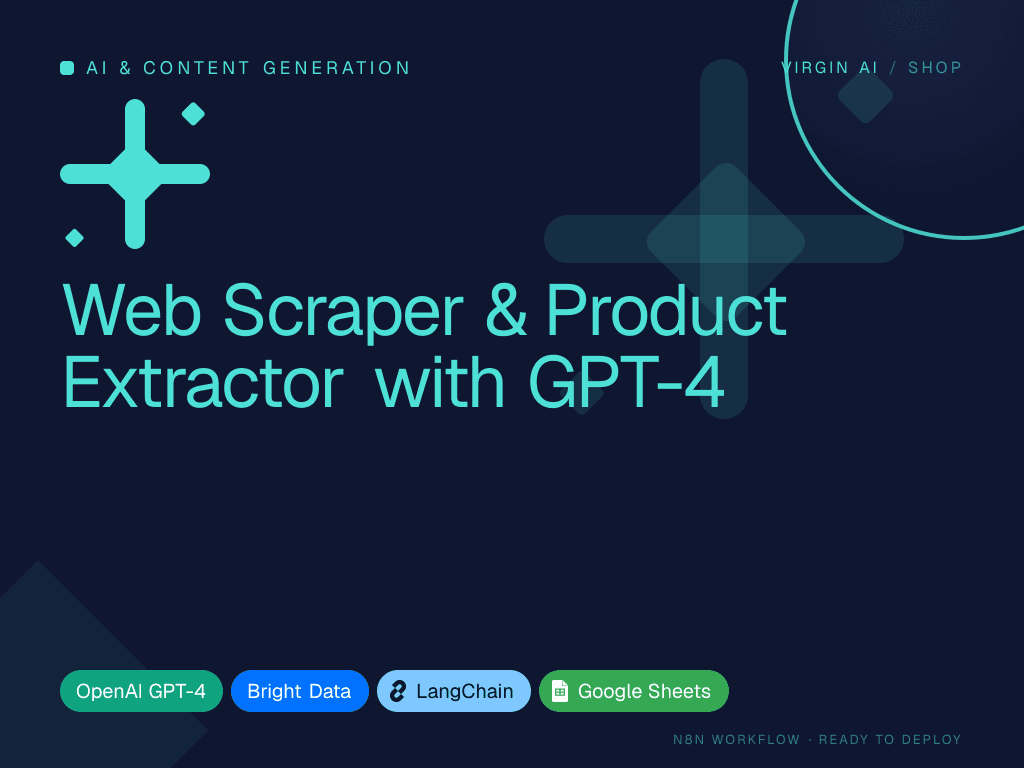 Web Scraper & Product Extractor with GPT-4