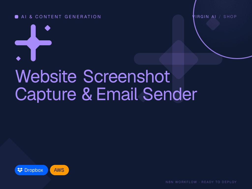 Website Screenshot Capture & Email Sender