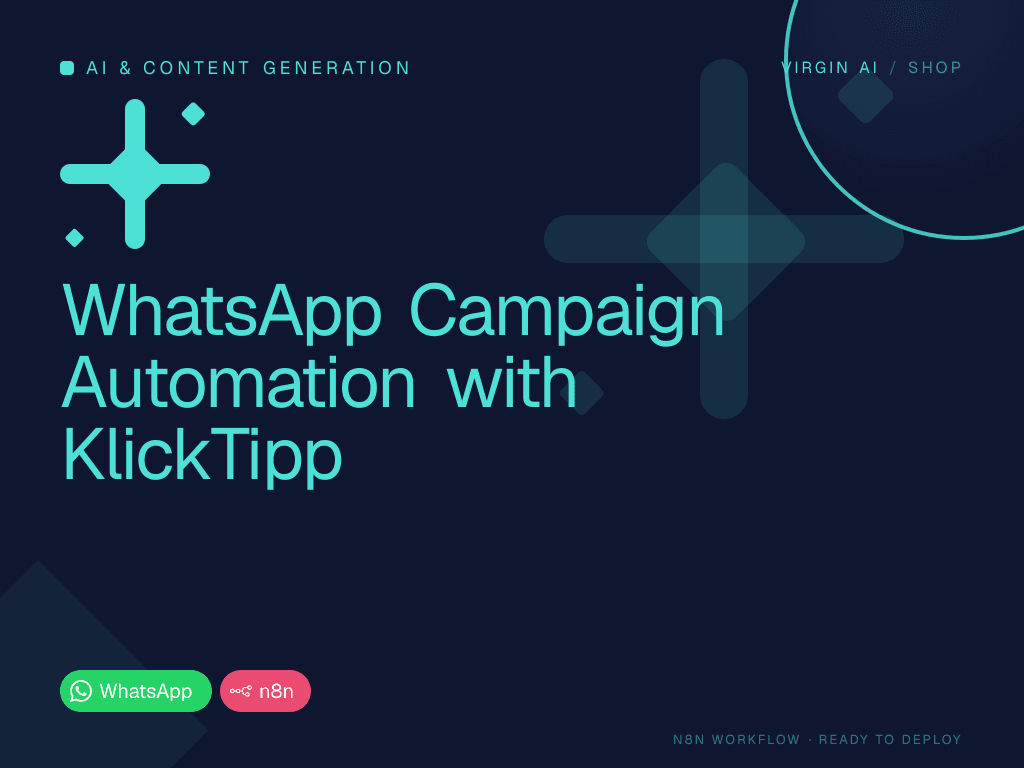 WhatsApp Campaign Automation with KlickTipp