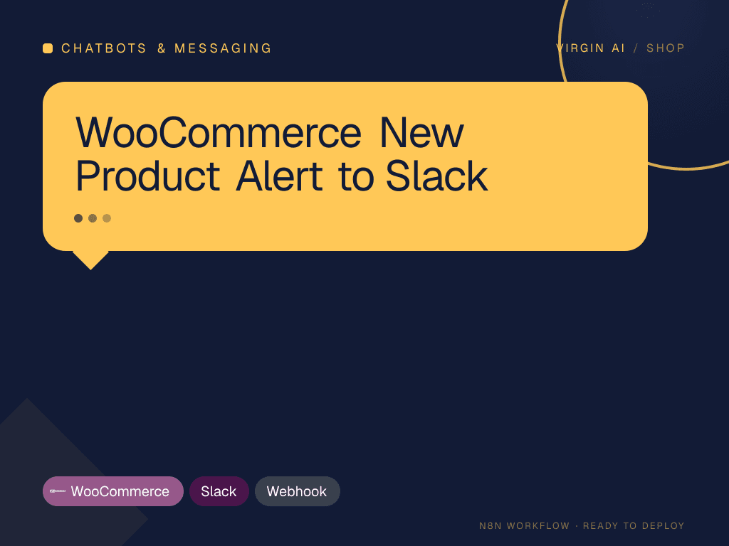 WooCommerce New Product Alert to Slack
