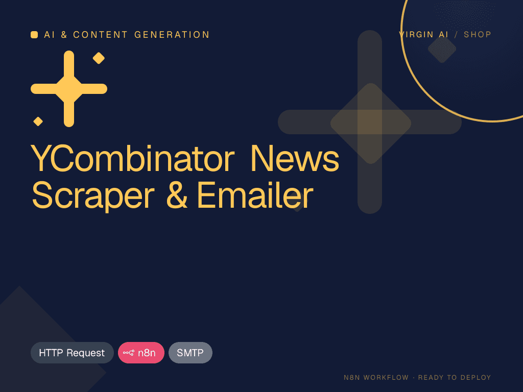 YCombinator News Scraper & Emailer