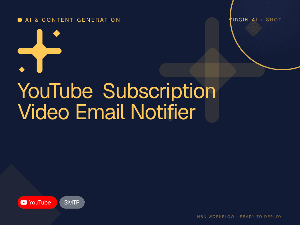 YouTube Subscription Video Email Notifier