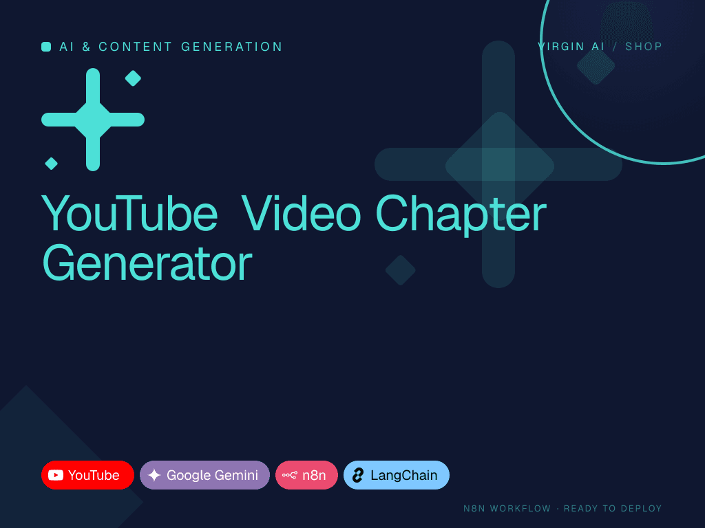 YouTube Video Chapter Generator