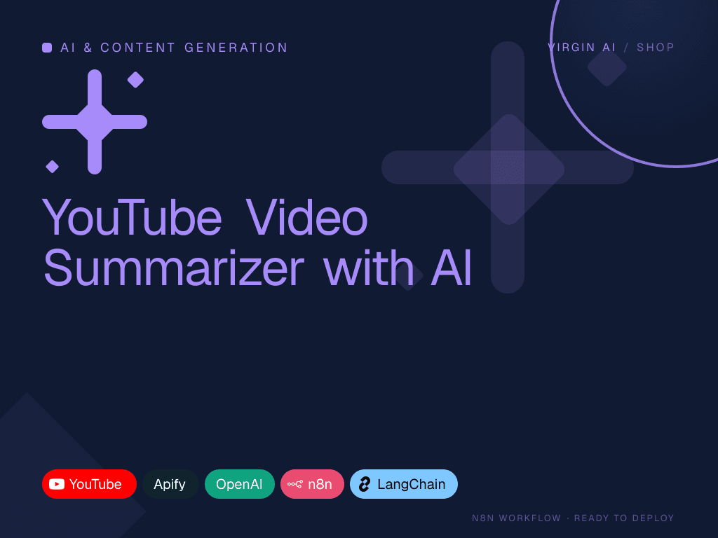 YouTube Video Summarizer with AI
