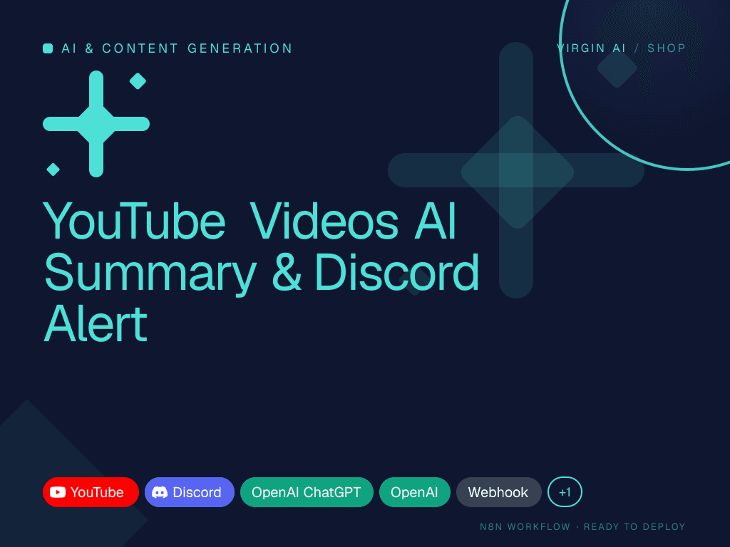 YouTube Videos AI Summary & Discord Alert