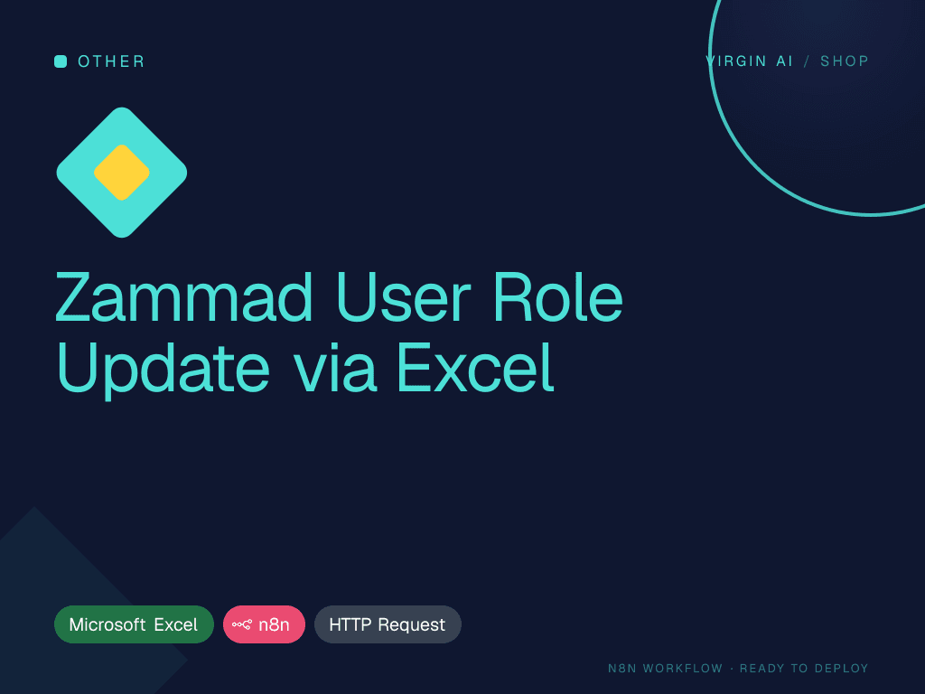 Zammad User Role Update via Excel