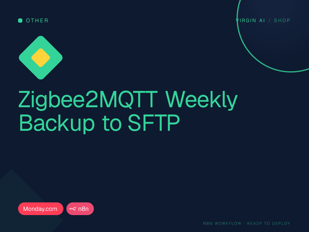Zigbee2MQTT Weekly Backup to SFTP